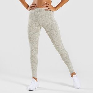 gymshark fleur texture legging